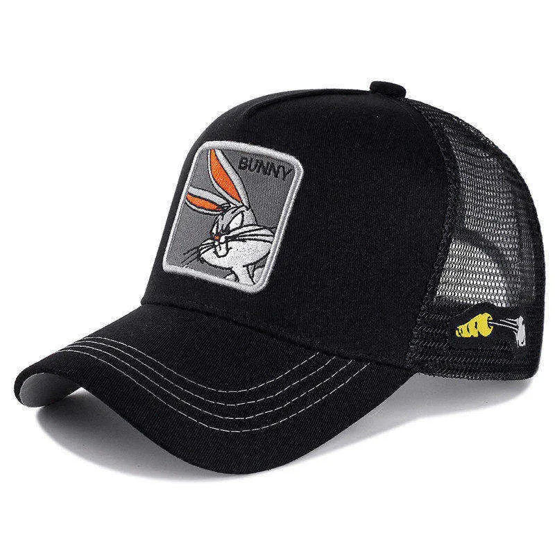 Casquette Patch Dessin Animé – Unisexe