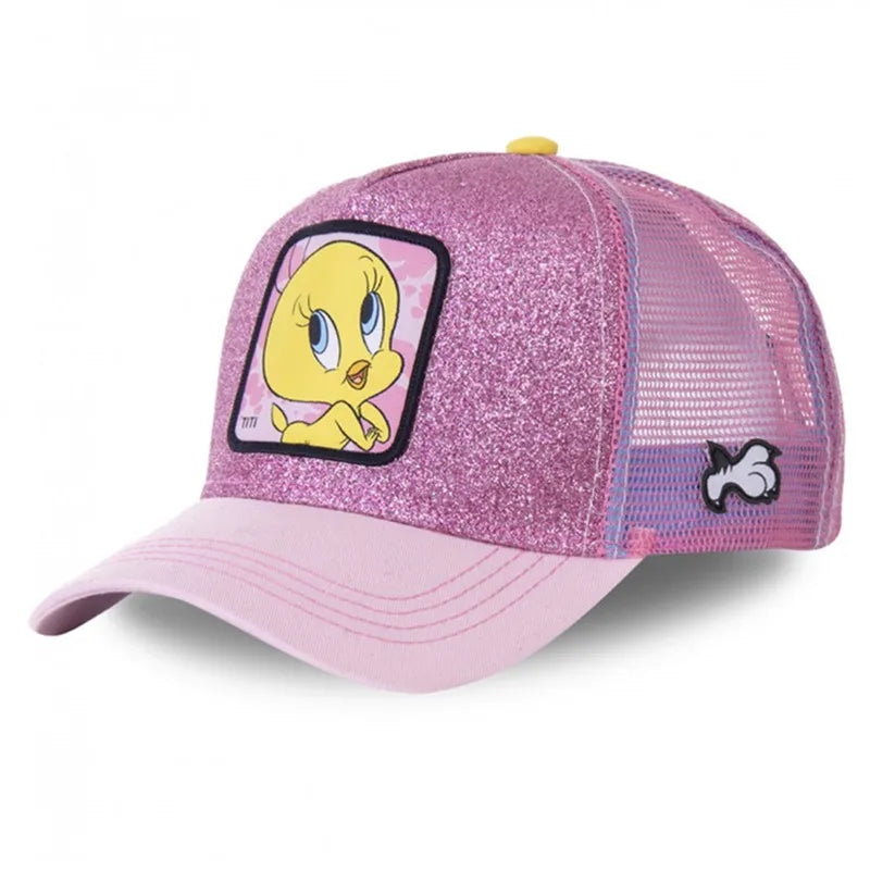 Casquette Patch Dessin Animé – Unisexe