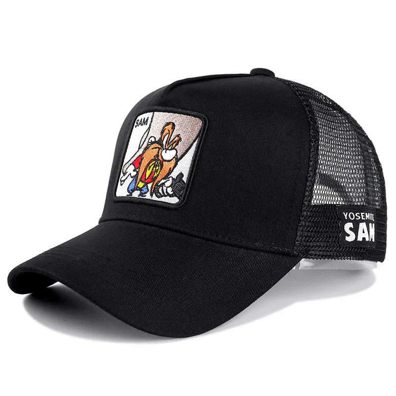Casquette Patch Dessin Animé – Unisexe