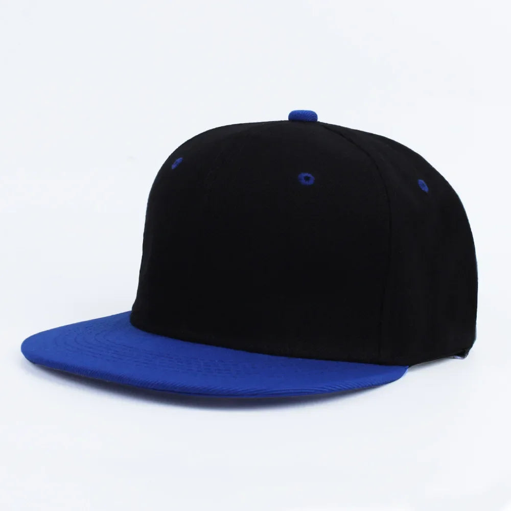 Unisex Cap Acrylic Plain Snapback Hat High Quality Adult Hip Hop Baseball Caps for Men Women Outdoor Leisure Baseball Flat Hat