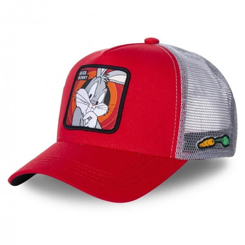 Casquette Patch Dessin Animé – Unisexe