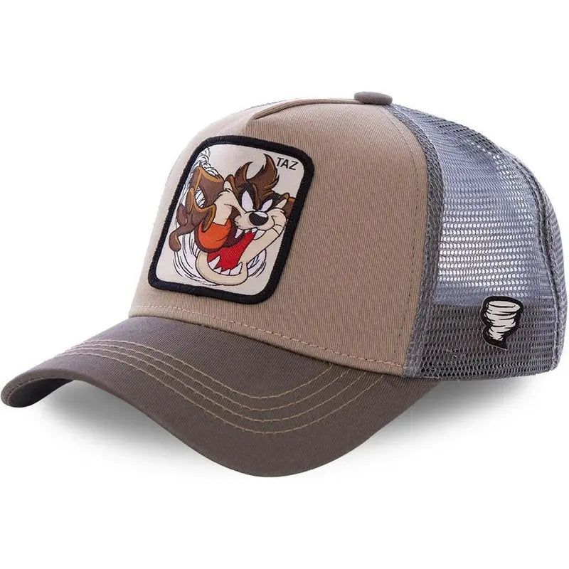 Casquette Patch Dessin Animé – Unisexe