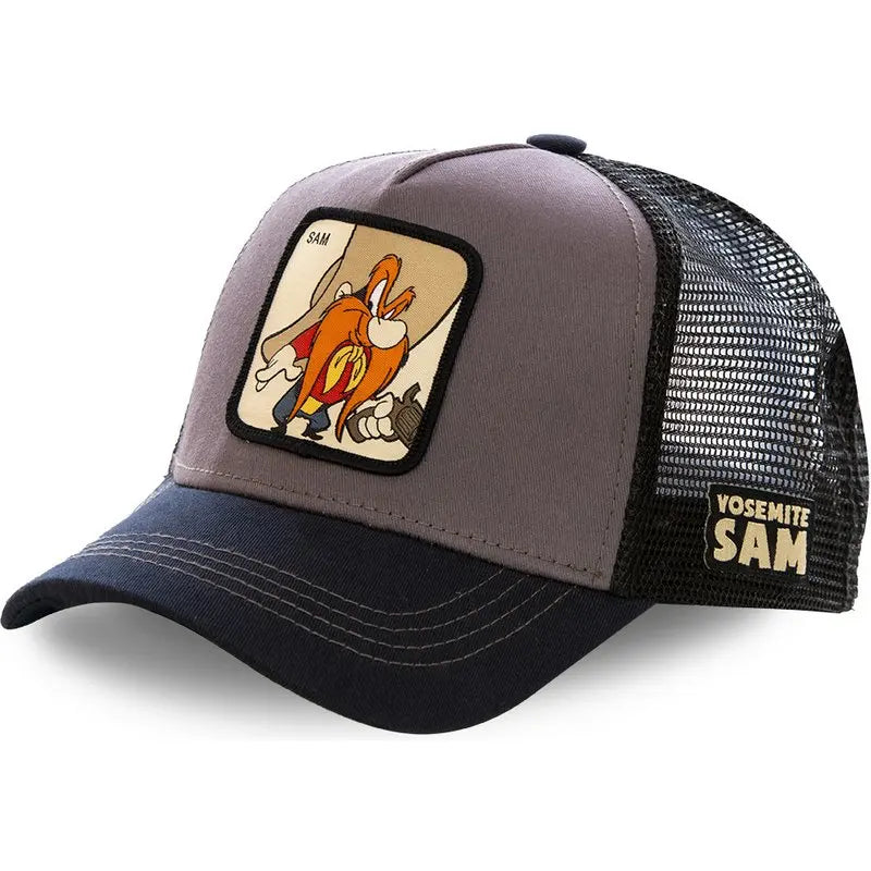 Casquette Patch Dessin Animé – Unisexe