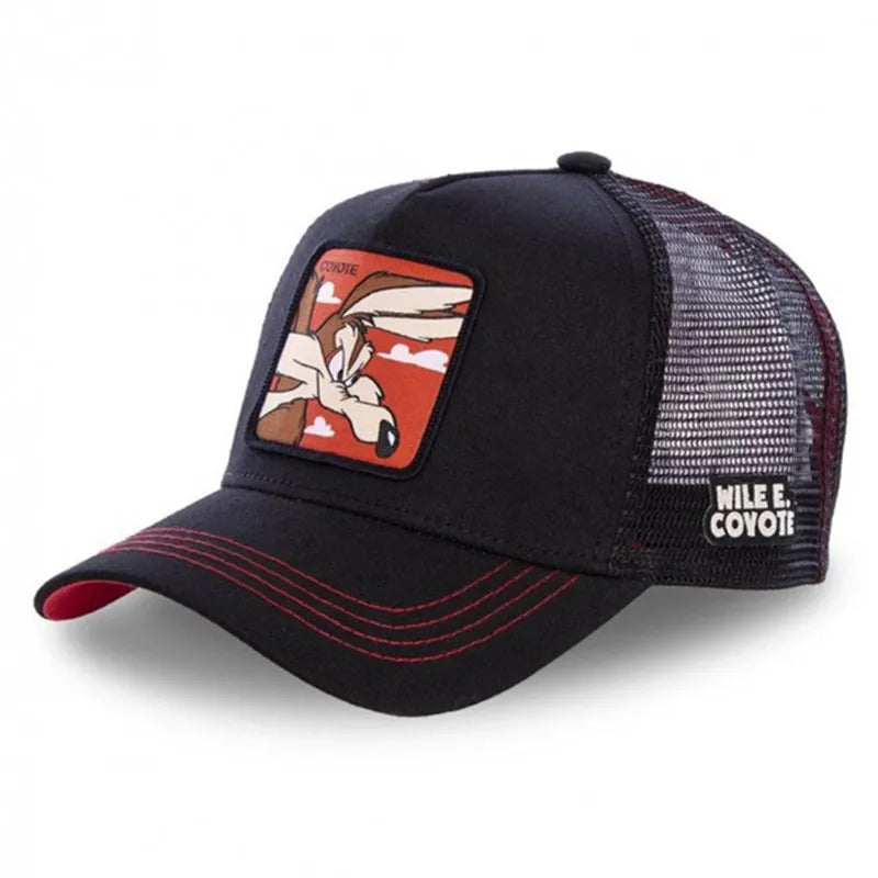 Casquette Patch Dessin Animé – Unisexe