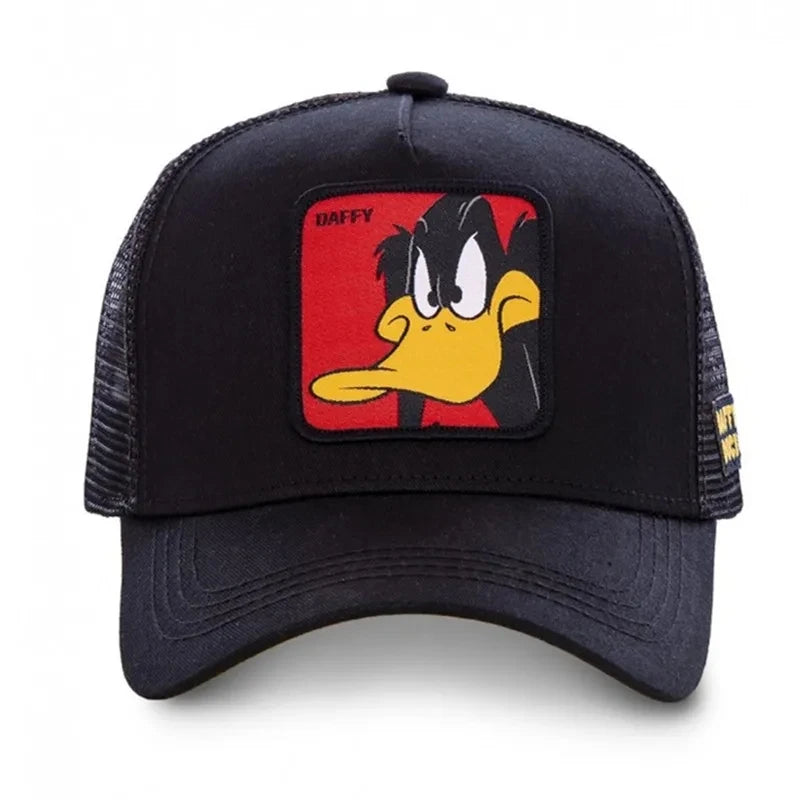Casquette Patch Dessin Animé – Unisexe