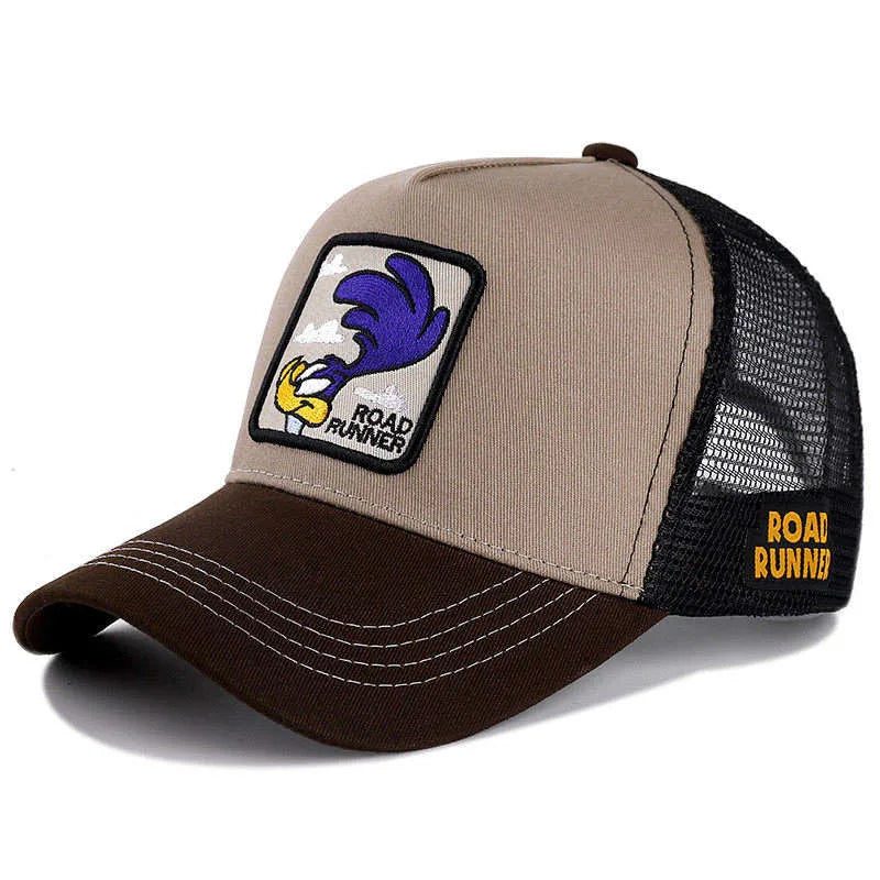 Casquette Patch Dessin Animé – Unisexe