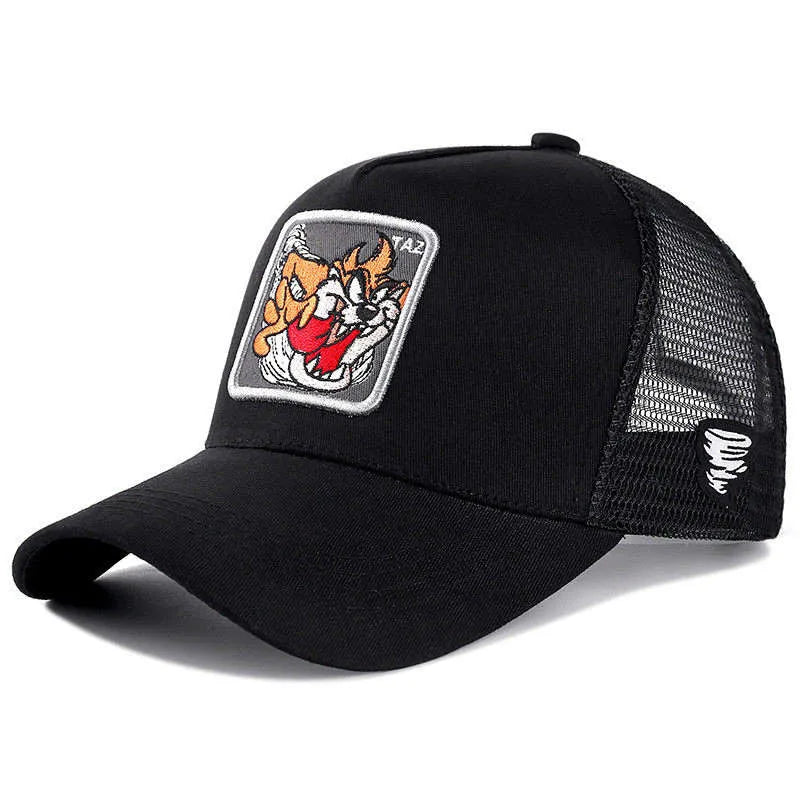 Casquette Patch Dessin Animé – Unisexe