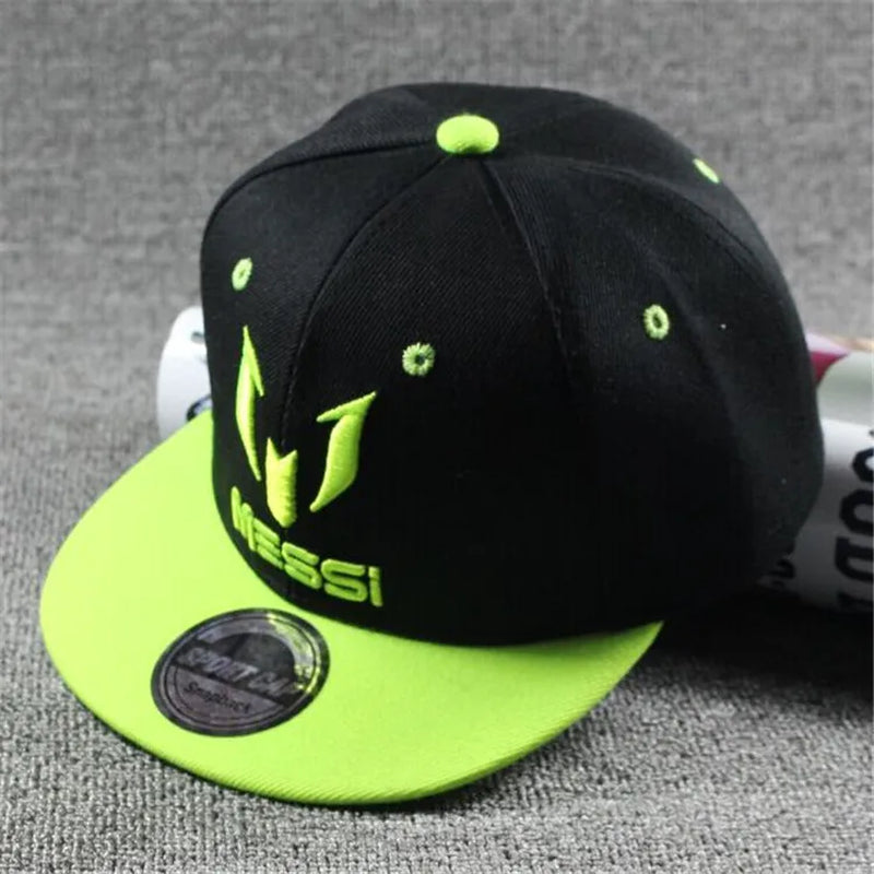 2024 New Fashion Children Ronaldo Cr7 Neymar Njr Baseball Cap Hat Boys Girls Kids Messi Snapback Hats Hip Hop Caps Gorras