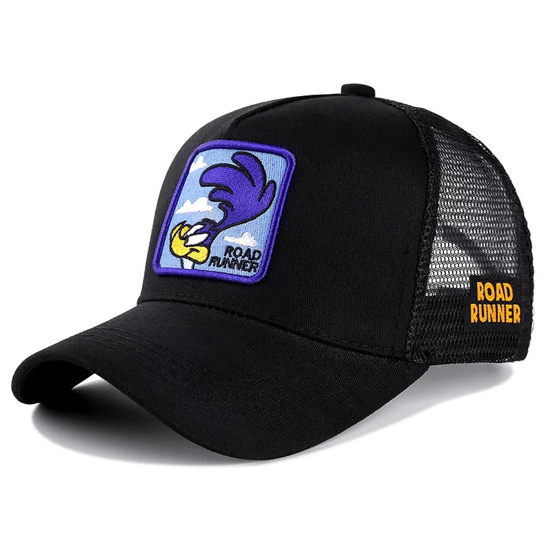 Casquette Patch Dessin Animé – Unisexe