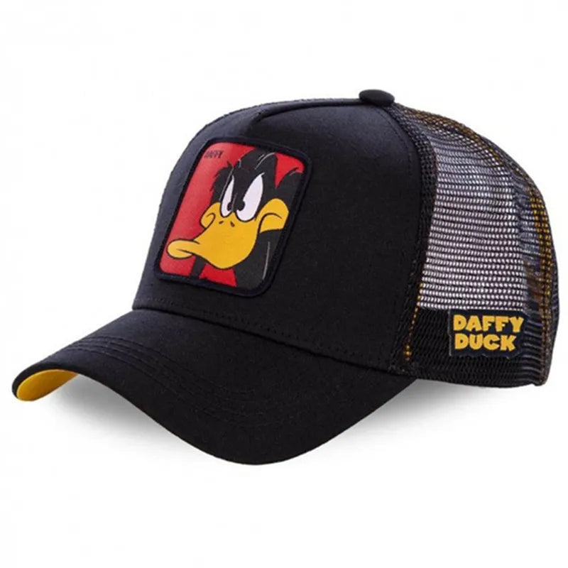 Casquette Patch Dessin Animé – Unisexe