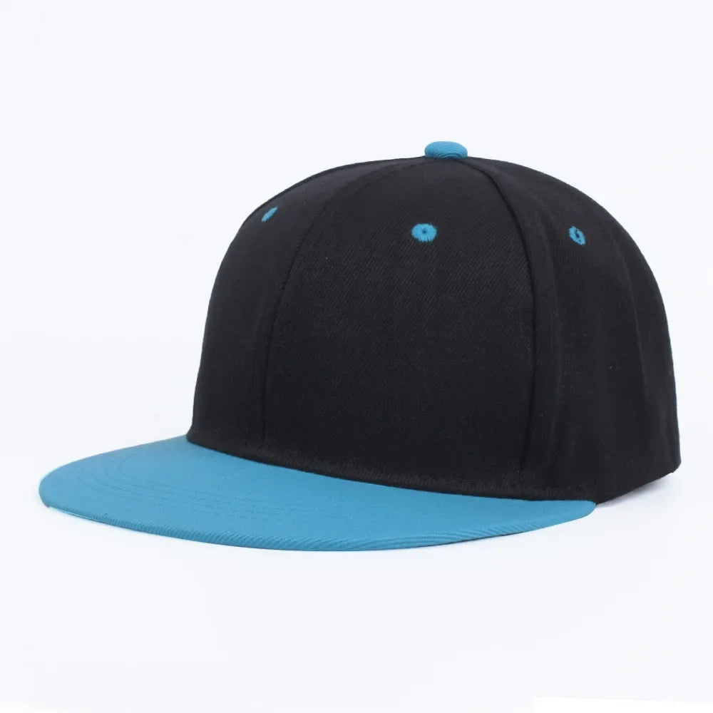 Unisex Cap Acrylic Plain Snapback Hat High Quality Adult Hip Hop Baseball Caps for Men Women Outdoor Leisure Baseball Flat Hat