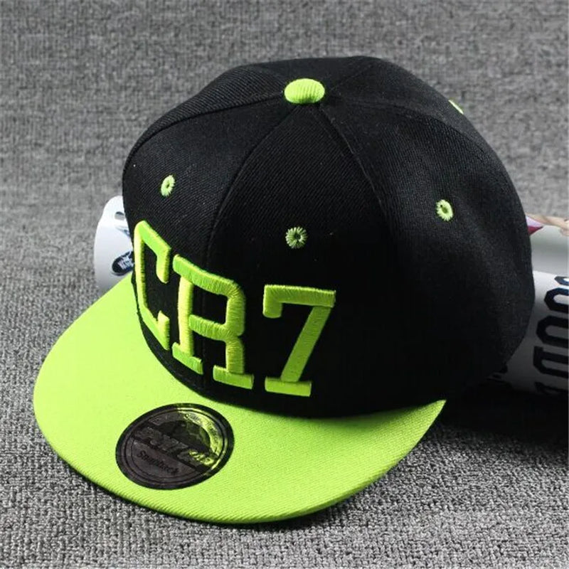 2024 New Fashion Children Ronaldo Cr7 Neymar Njr Baseball Cap Hat Boys Girls Kids Messi Snapback Hats Hip Hop Caps Gorras