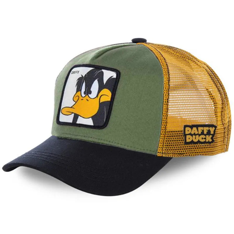Casquette Patch Dessin Animé – Unisexe