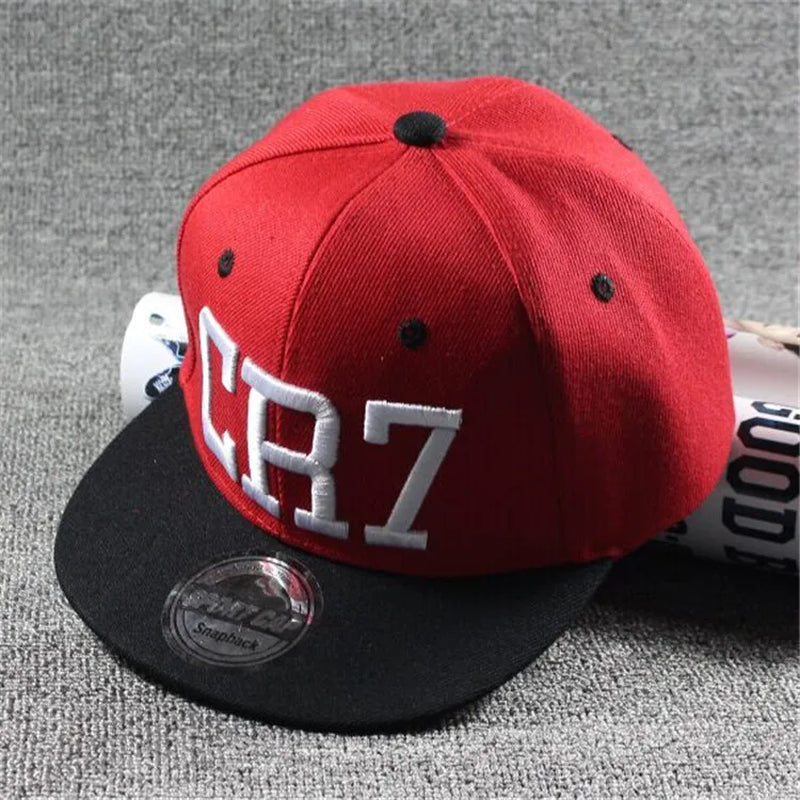 2024 New Fashion Children Ronaldo Cr7 Neymar Njr Baseball Cap Hat Boys Girls Kids Messi Snapback Hats Hip Hop Caps Gorras