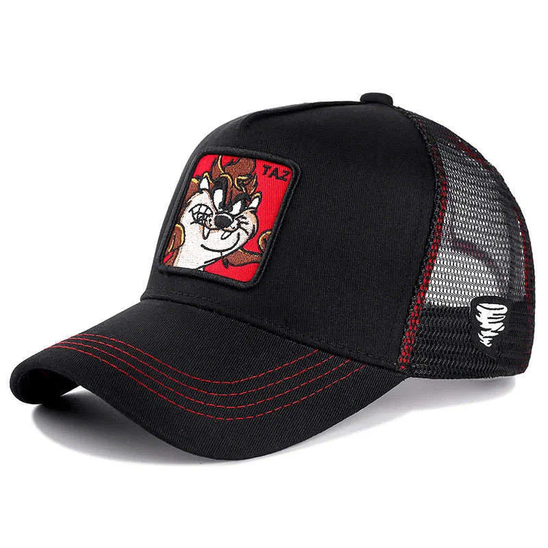 Casquette Patch Dessin Animé – Unisexe