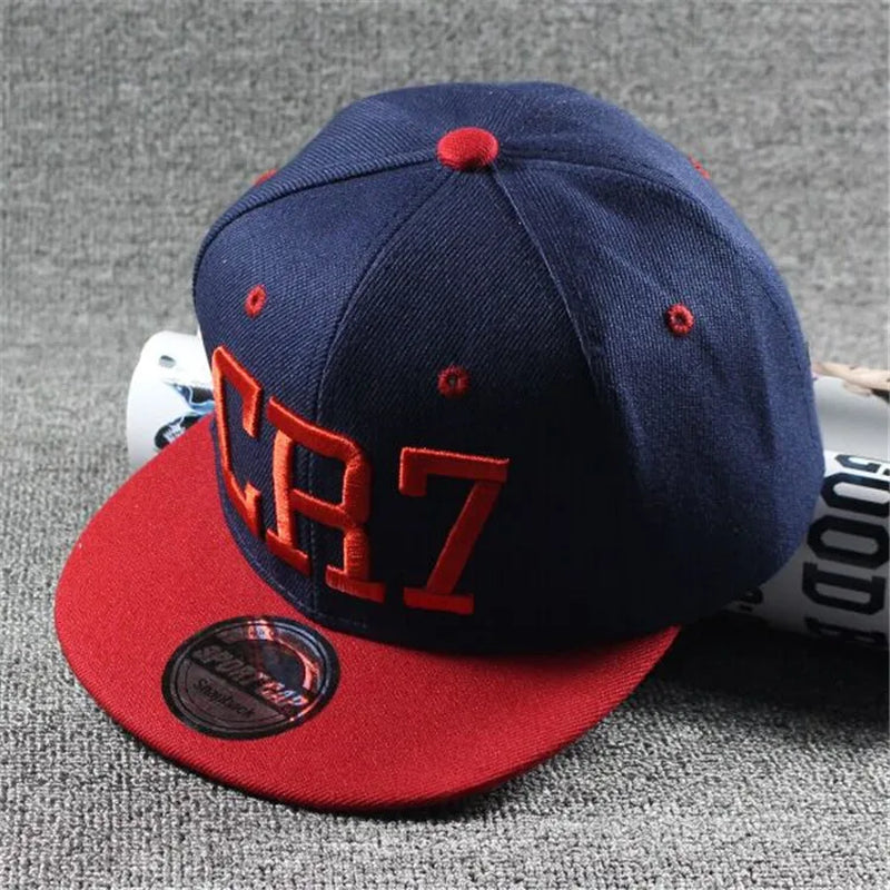 2024 New Fashion Children Ronaldo Cr7 Neymar Njr Baseball Cap Hat Boys Girls Kids Messi Snapback Hats Hip Hop Caps Gorras