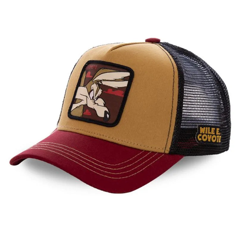 Casquette Patch Dessin Animé – Unisexe